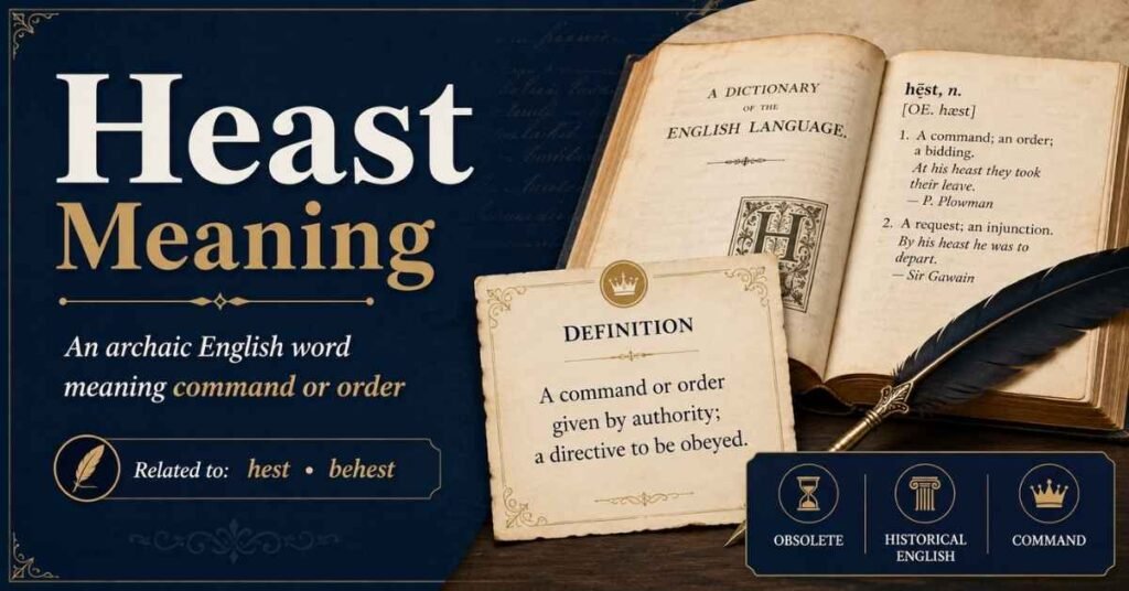 Heast Meaning