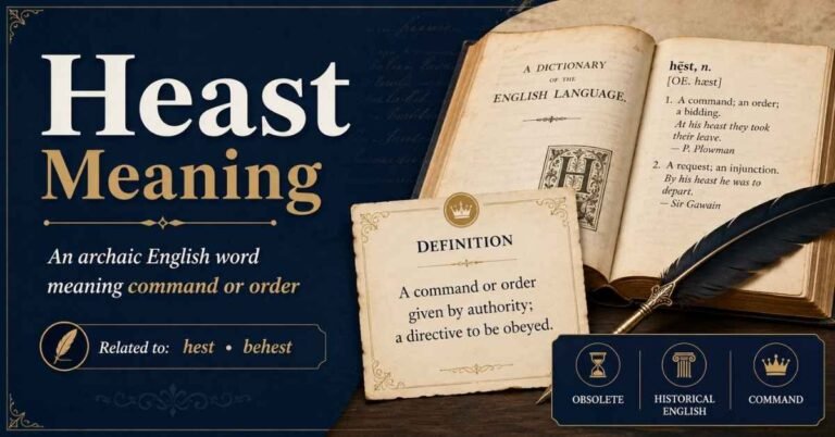 Heast Meaning