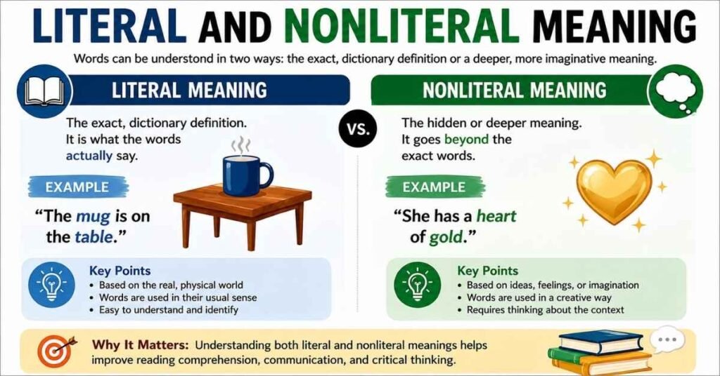 Literal and Nonliteral Meaning