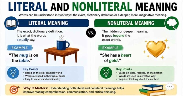 Literal and Nonliteral Meaning