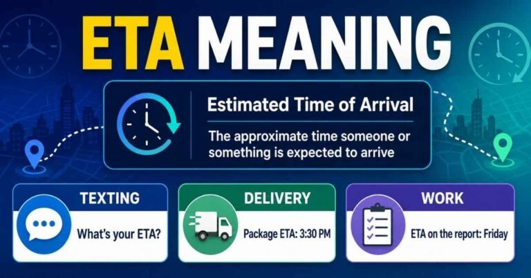 ETA Meaning