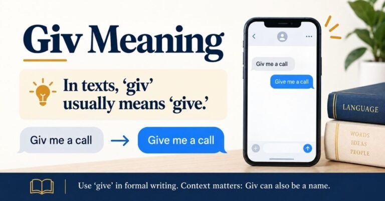 Giv Meaning