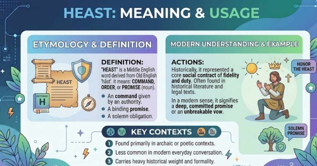 Heast Meaning