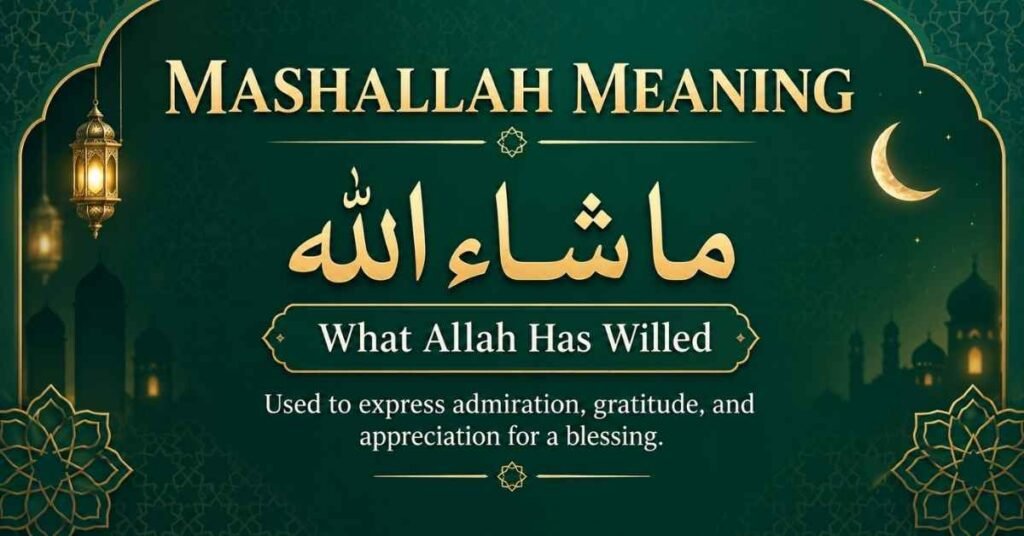 Mashallah Meaning