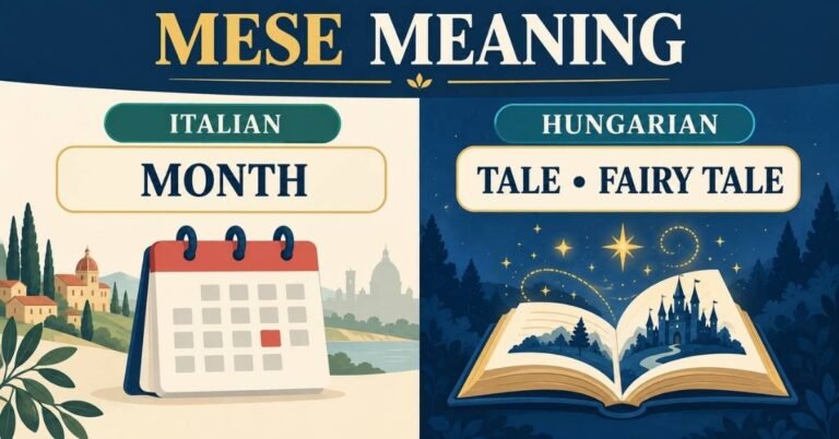 Mese Meaning
