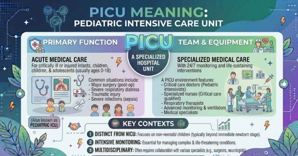 PICU Meaning