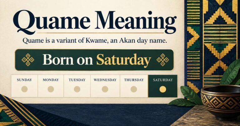 Quame Meaning