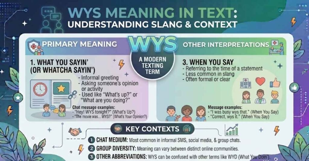 WYS Meaning in Text