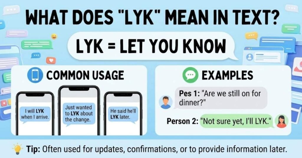 LYK Meaning in Text